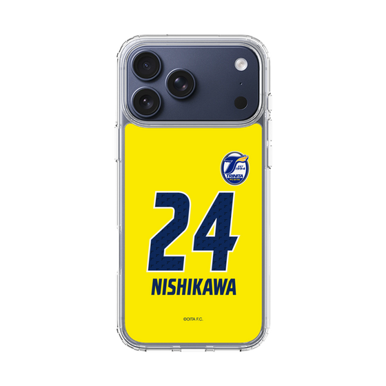 スリムプロテクションケース［ 大分トリニータ - ユニフォーム - #24 西川 幸之介 ］