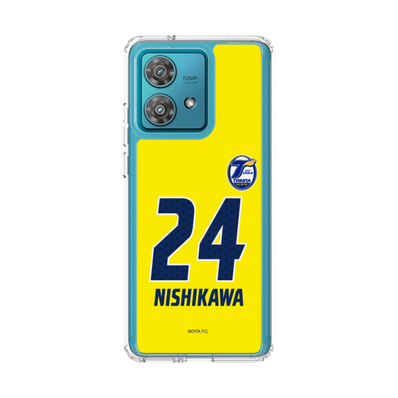 スリムプロテクションケース［ 大分トリニータ - ユニフォーム - #24 西川 幸之介 ］