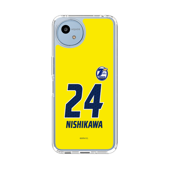 スリムプロテクションケース［ 大分トリニータ - ユニフォーム - #24 西川 幸之介 ］