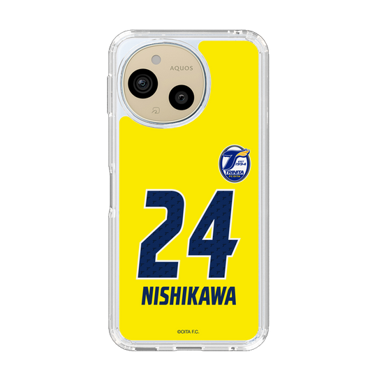スリムプロテクションケース［ 大分トリニータ - ユニフォーム - #24 西川 幸之介 ］
