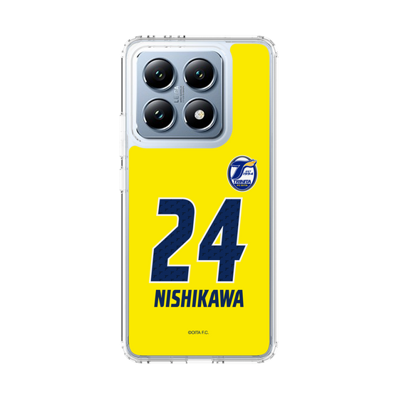 スリムプロテクションケース［ 大分トリニータ - ユニフォーム - #24 西川 幸之介 ］
