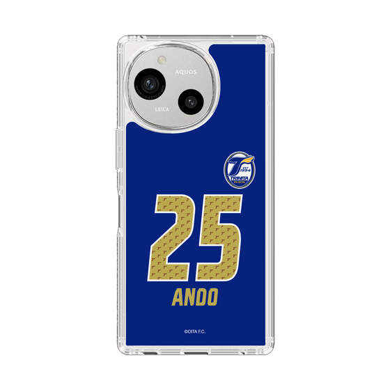 スリムプロテクションケース［ 大分トリニータ - ユニフォーム - #25 安藤 智哉 ］