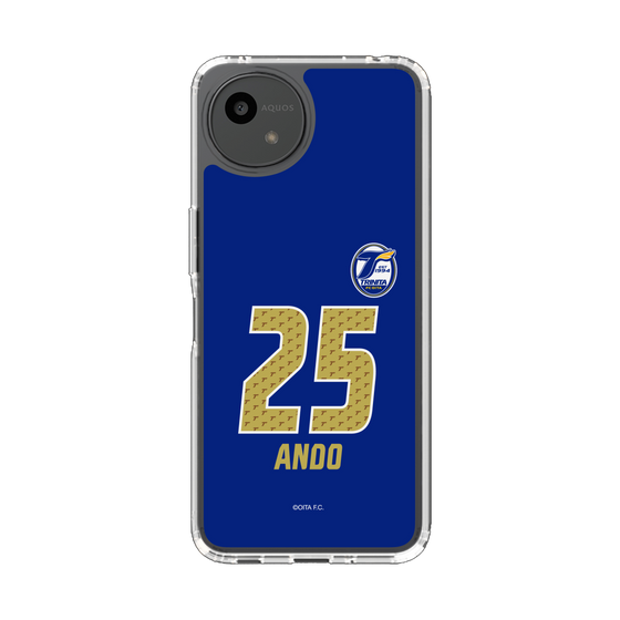 スリムプロテクションケース［ 大分トリニータ - ユニフォーム - #25 安藤 智哉 ］