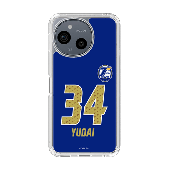 スリムプロテクションケース［ 大分トリニータ - ユニフォーム - #34 藤原 優大 ］