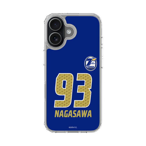 スリムプロテクションケース［ 大分トリニータ - ユニフォーム - #93 長沢 駿 ］