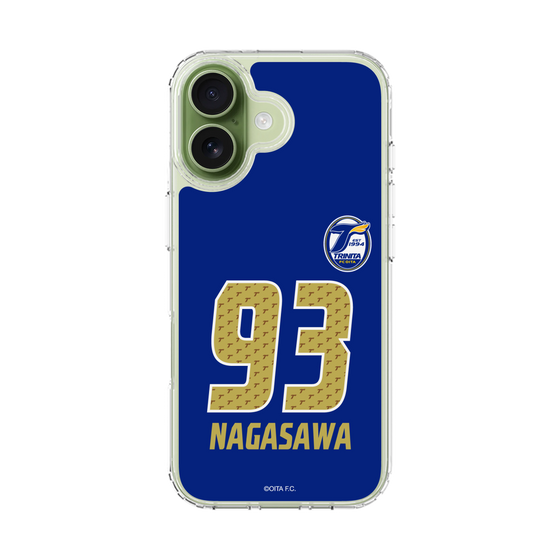 スリムプロテクションケース［ 大分トリニータ - ユニフォーム - #93 長沢 駿 ］