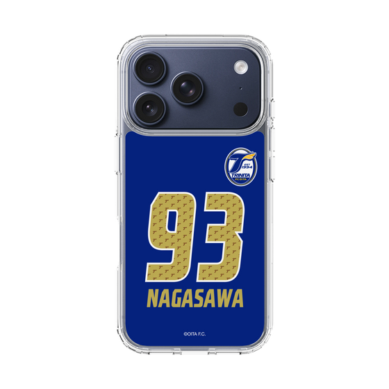 スリムプロテクションケース［ 大分トリニータ - ユニフォーム - #93 長沢 駿 ］