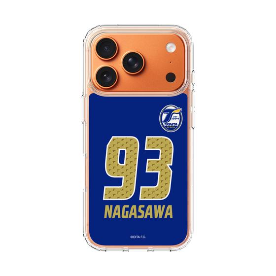 スリムプロテクションケース［ 大分トリニータ - ユニフォーム - #93 長沢 駿 ］