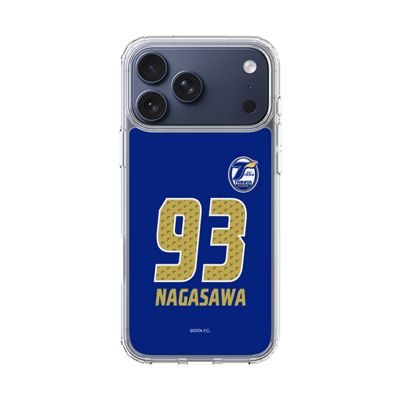 スリムプロテクションケース［ 大分トリニータ - ユニフォーム - #93 長沢 駿 ］