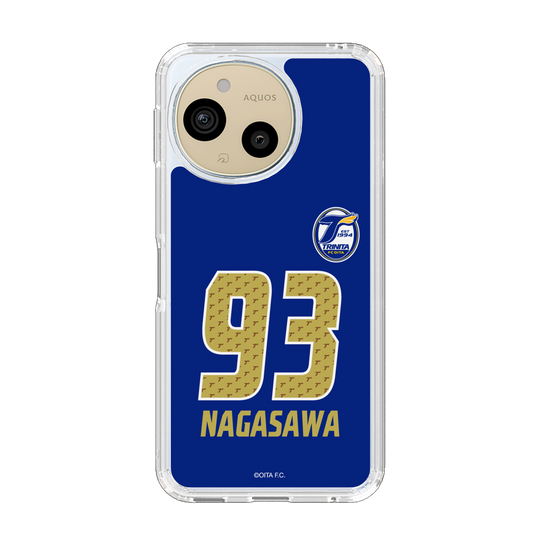 スリムプロテクションケース［ 大分トリニータ - ユニフォーム - #93 長沢 駿 ］