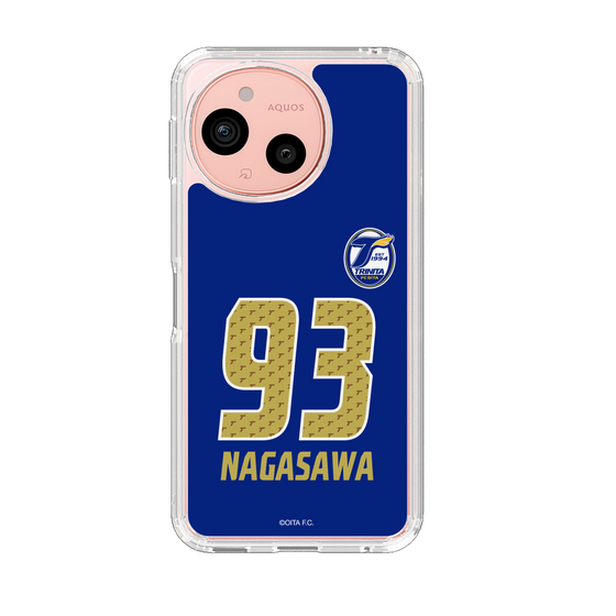 スリムプロテクションケース［ 大分トリニータ - ユニフォーム - #93 長沢 駿 ］