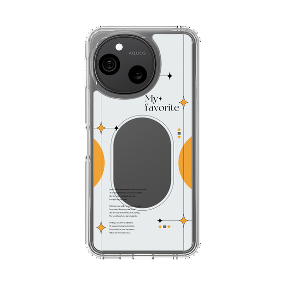 スリムプロテクションケース［ オリジナル - チェキケース - オレンジ ］