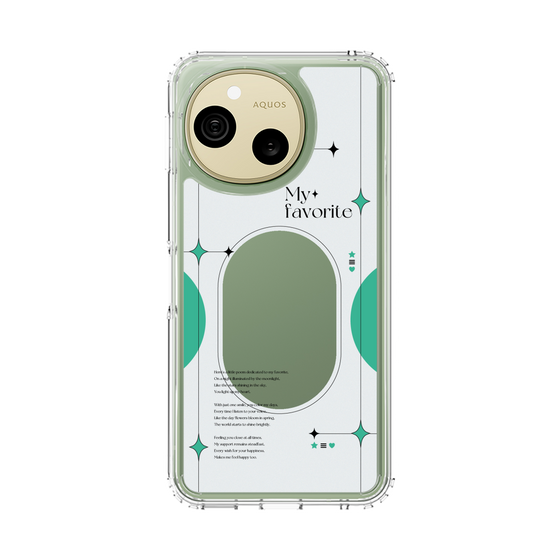 スリムプロテクションケース［ オリジナル - チェキケース - グリーン ］