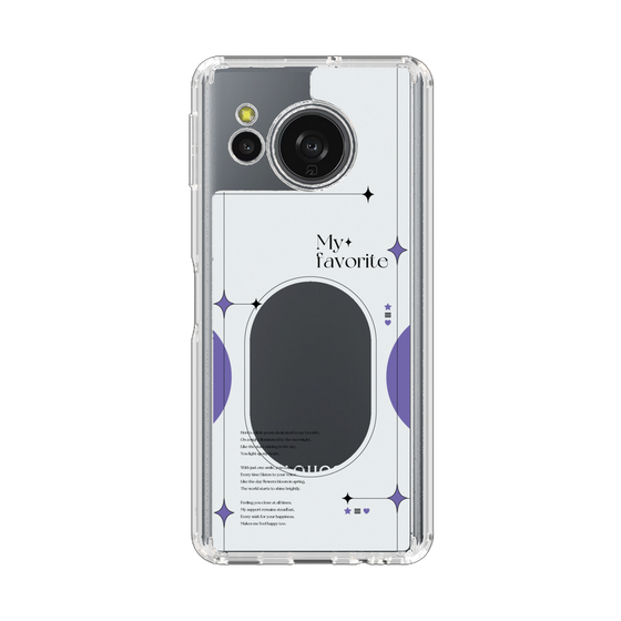 スリムプロテクションケース［ オリジナル - チェキケース - パープル ］