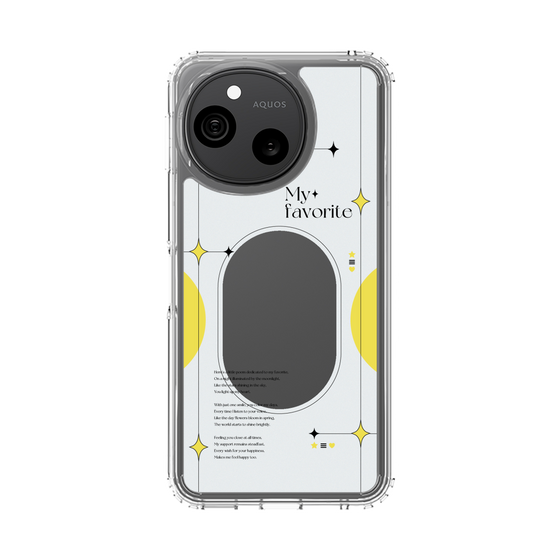 スリムプロテクションケース［ オリジナル - チェキケース - イエロー ］