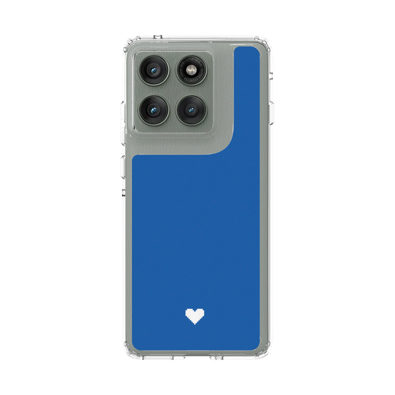 スリムプロテクションケース［ オリジナル - 推し色ハート - ブルー ］
