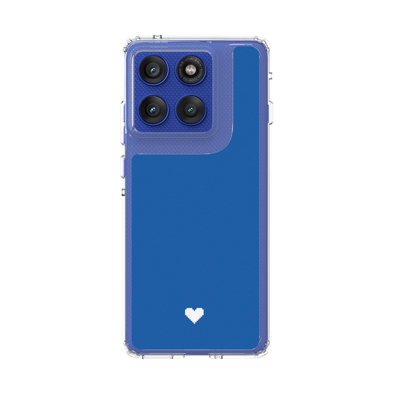 スリムプロテクションケース［ オリジナル - 推し色ハート - ブルー ］