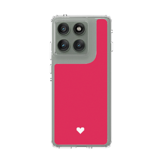 スリムプロテクションケース［ オリジナル - 推し色ハート - レッド ］