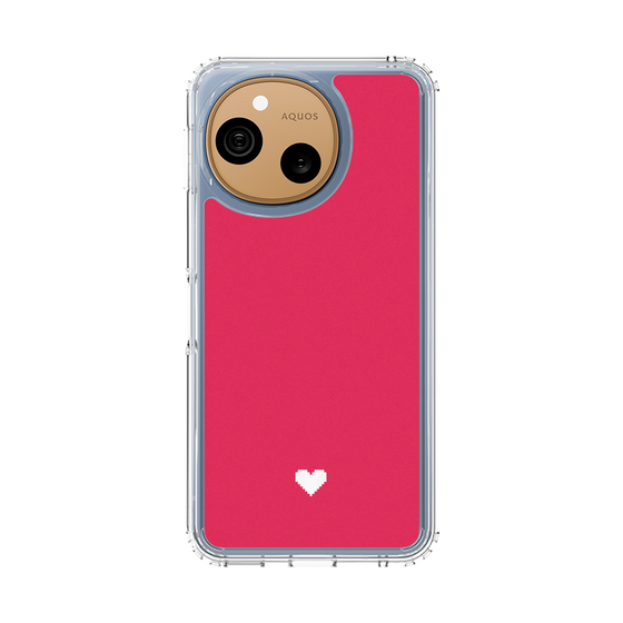 スリムプロテクションケース［ オリジナル - 推し色ハート - レッド ］