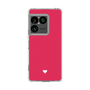 スリムプロテクションケース［ オリジナル - 推し色ハート - レッド ］