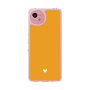 スリムプロテクションケース［ オリジナル - 推し色ハート - オレンジ ］