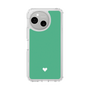 スリムプロテクションケース［ オリジナル - 推し色ハート - グリーン ］