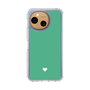 スリムプロテクションケース［ オリジナル - 推し色ハート - グリーン ］