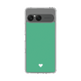 スリムプロテクションケース［ オリジナル - 推し色ハート - グリーン ］
