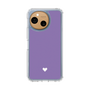 スリムプロテクションケース［ オリジナル - 推し色ハート - パープル ］