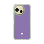 スリムプロテクションケース［ オリジナル - 推し色ハート - パープル ］