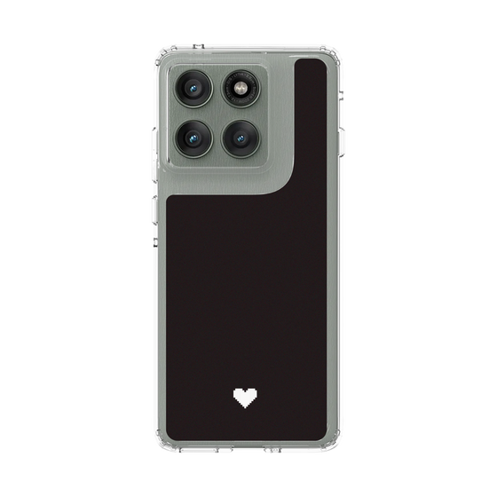 スリムプロテクションケース［ オリジナル - 推し色ハート - ブラック ］