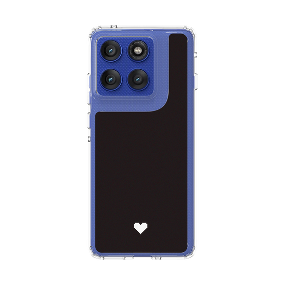 スリムプロテクションケース［ オリジナル - 推し色ハート - ブラック ］