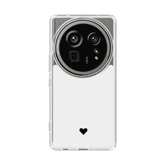 スリムプロテクションケース［ オリジナル - 推し色ハート - ホワイト ］