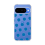スリムプロテクションケース［ オリジナル - 推し色水玉 - ブルー ］