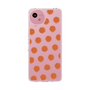 スリムプロテクションケース［ オリジナル - 推し色水玉 - レッド ］