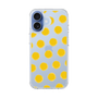 スリムプロテクションケース［ オリジナル - 推し色水玉 - イエロー ］