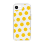 スリムプロテクションケース［ オリジナル - 推し色水玉 - イエロー ］