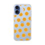 スリムプロテクションケース［ オリジナル - 推し色水玉 - オレンジ ］