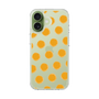 スリムプロテクションケース［ オリジナル - 推し色水玉 - オレンジ ］