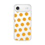 スリムプロテクションケース［ オリジナル - 推し色水玉 - オレンジ ］