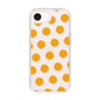 スリムプロテクションケース［ オリジナル - 推し色水玉 - オレンジ ］