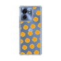 スリムプロテクションケース［ オリジナル - 推し色水玉 - オレンジ ］