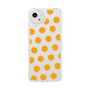 スリムプロテクションケース［ オリジナル - 推し色水玉 - オレンジ ］