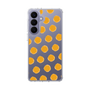 スリムプロテクションケース［ オリジナル - 推し色水玉 - オレンジ ］