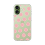 スリムプロテクションケース［ オリジナル - 推し色水玉 - ピンク ］