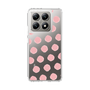 スリムプロテクションケース［ オリジナル - 推し色水玉 - ピンク ］