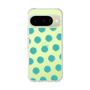 スリムプロテクションケース［ オリジナル - 推し色水玉 - グリーン ］