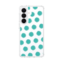 スリムプロテクションケース［ オリジナル - 推し色水玉 - グリーン ］