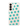 スリムプロテクションケース［ オリジナル - 推し色水玉 - グリーン ］