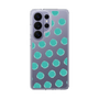 スリムプロテクションケース［ オリジナル - 推し色水玉 - グリーン ］